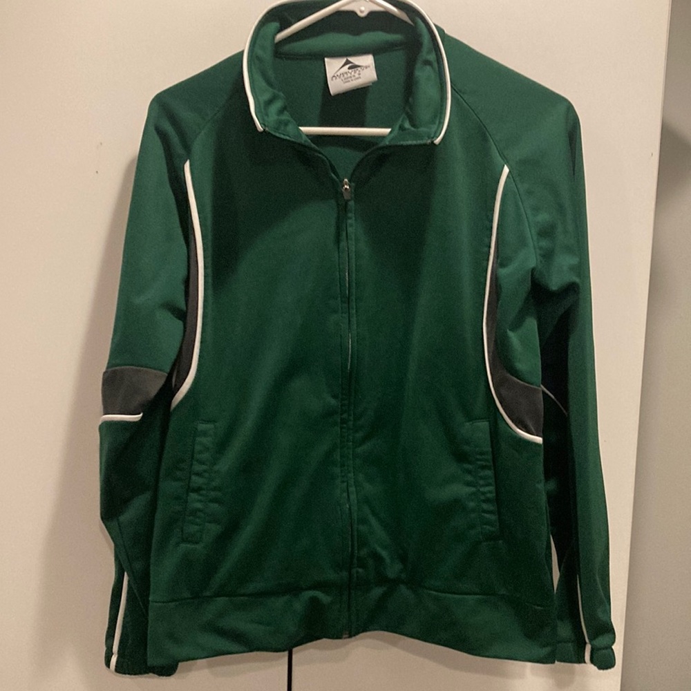 Augusta sportswear woman’s size small polyester jacket ~ tracksuit